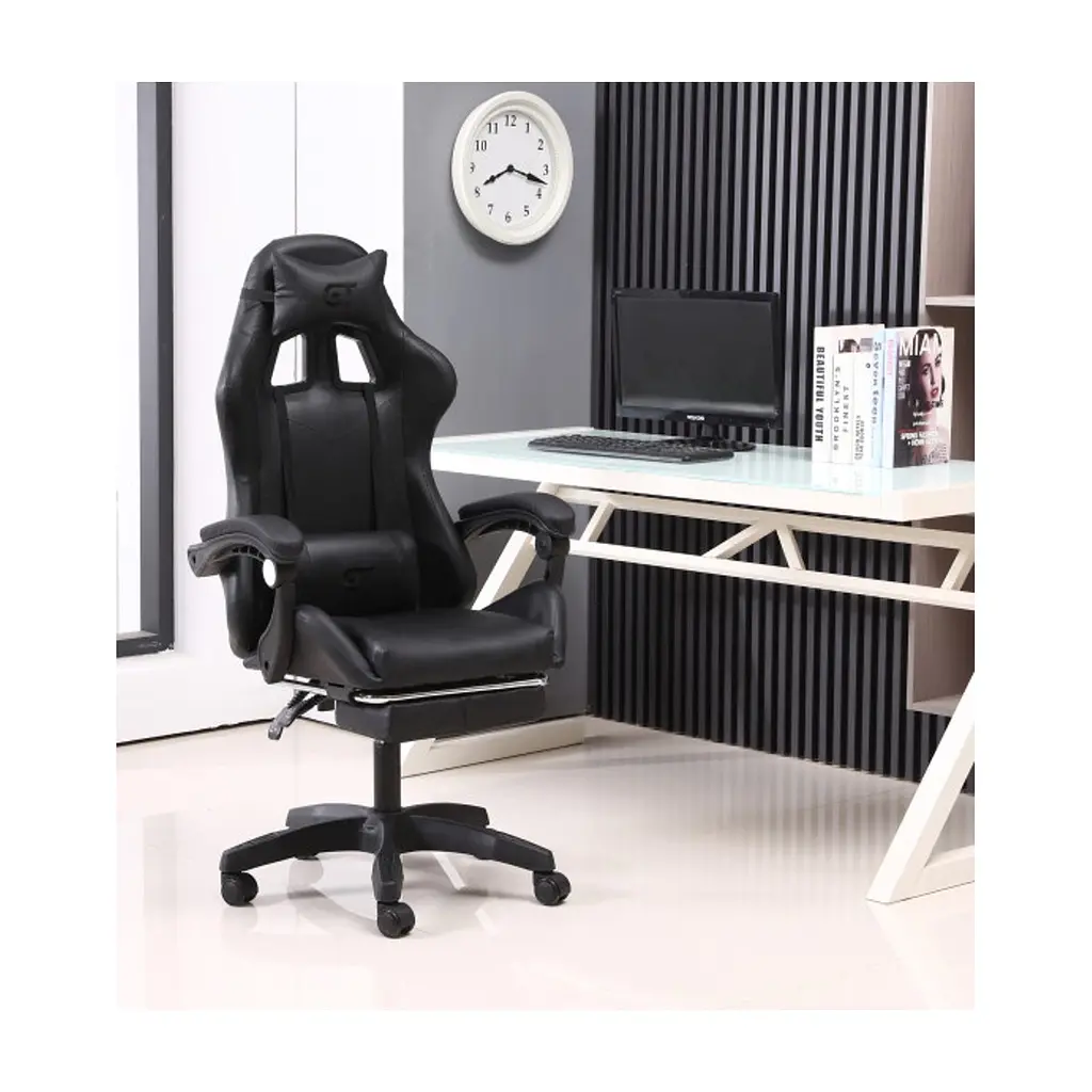 Крісло ігрове GT Racer X-2323 Black - фото 6
