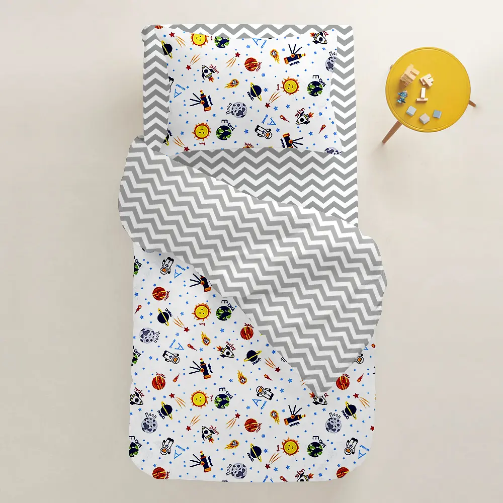 Набір наволочок Cosas Astronaut 40х60 см білий (SetPillow_TelescopeWhite_40x60) - фото 4