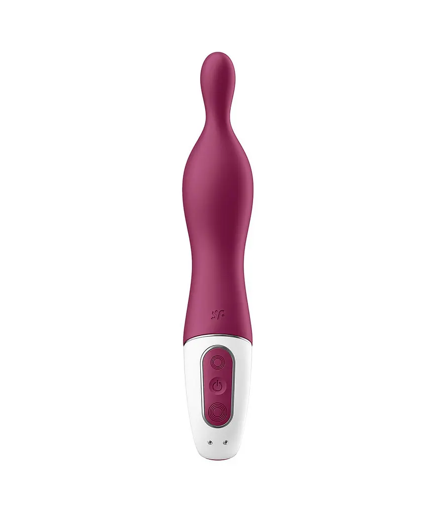 Вібратор Satisfyer A-Mazing 1 21.7 см бордовий - фото 8