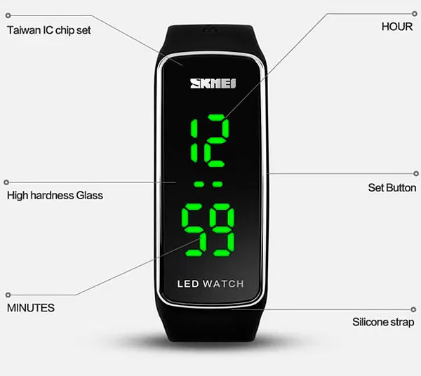 Годинник Skmei Electro II 1119 - фото 5