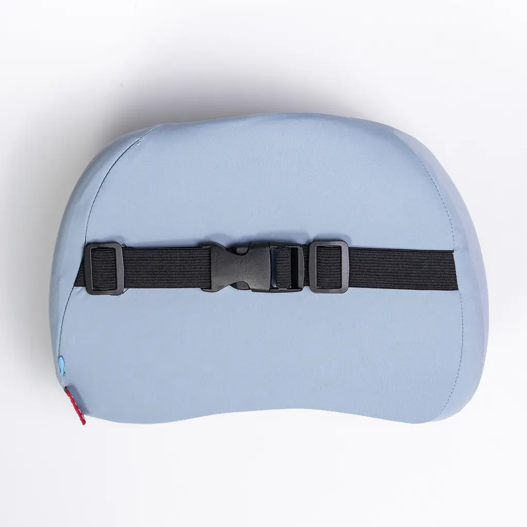 Подушка-підголівник Yiwu Minimal HP-56-24BL ортопедична Memory Foam для подорожей, блакитна - фото 2
