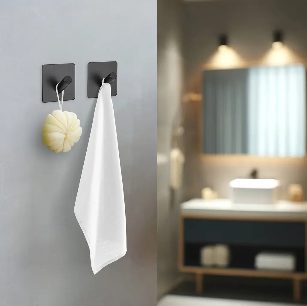 Набір клейких гачків Fabrika Art Black, 2шт. - фото 2