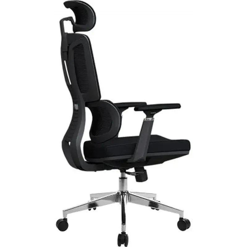Офісне крісло GT Racer B-121A Black - фото 3