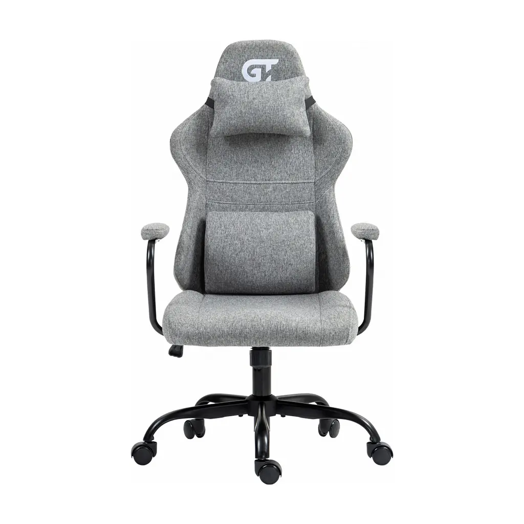 Кресло игровое GT Racer X-2322 Gray (X-2322 Fabric Gray) - фото 2