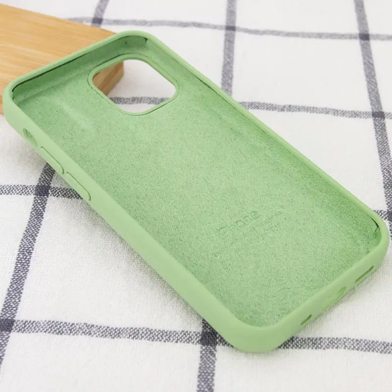 Чохол Epik Silicone Case Full Protective AA для Apple iPhone 14 6.1" М'ятний/Mint - фото 3
