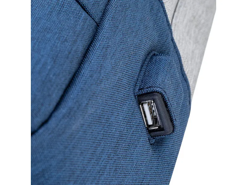 Рюкзак для ноутбука RIVACASE 7562 Grey/Dark Blue - фото 8