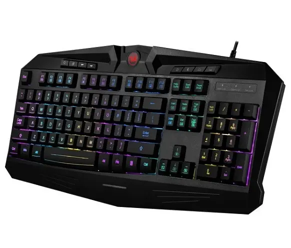 Игровая клавиатура Redragon Harpe 2 K503 RGB-1 UKR RGB-подсветка мембрана + подставка 104+8 кнопок - фото 7