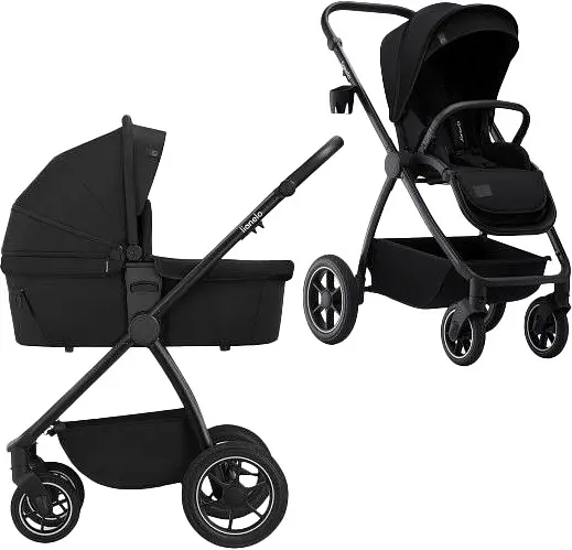 Універсальна коляска 2 в 1 Lionelo Meril Black Onyx (LO-MERIL 2IN1 BLACK ONYX) - фото 7