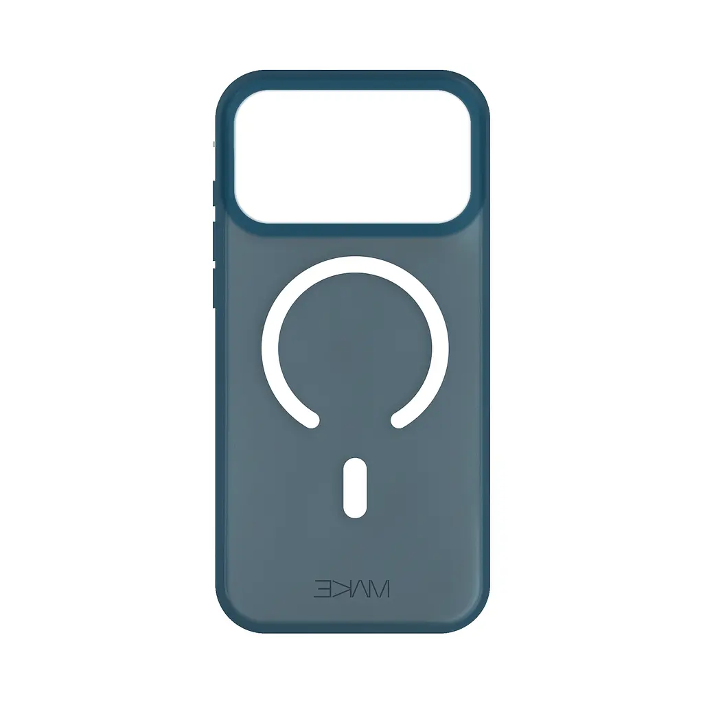 Чохол MAKE Apple iPhone 17 Pro Silicone Aura Magnet Dark Blue - фото 3