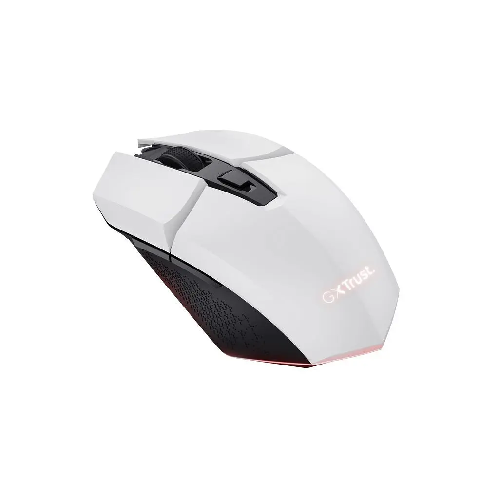 Мишка Trust GXT 110 Felox RGB Wireless White (25069) - фото 4