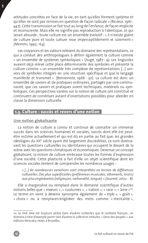 Collection F. Le fait culturel en classe de FLE - фото 12