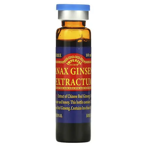 Женьшень Chinese Red Panax Ginseng Extractum 10 Bottles 10 ml Imperial Elixir vit0005999 - фото 3