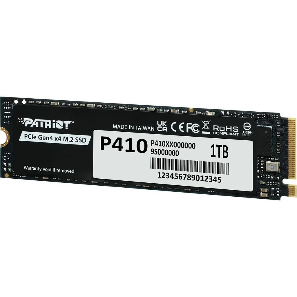 Накопичувач SSD Patriot m.2 NVMe 1Tb P410 PCIe 4.0x4 (P410P1TBM28H) - фото 2