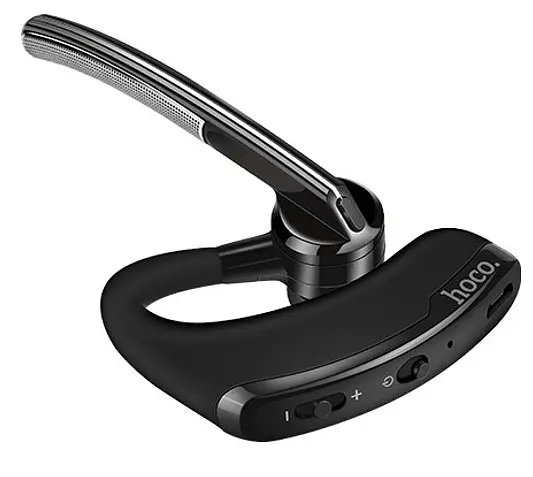 Беспроводная Bluetooth гарнитура Hoco E15 black - фото 3