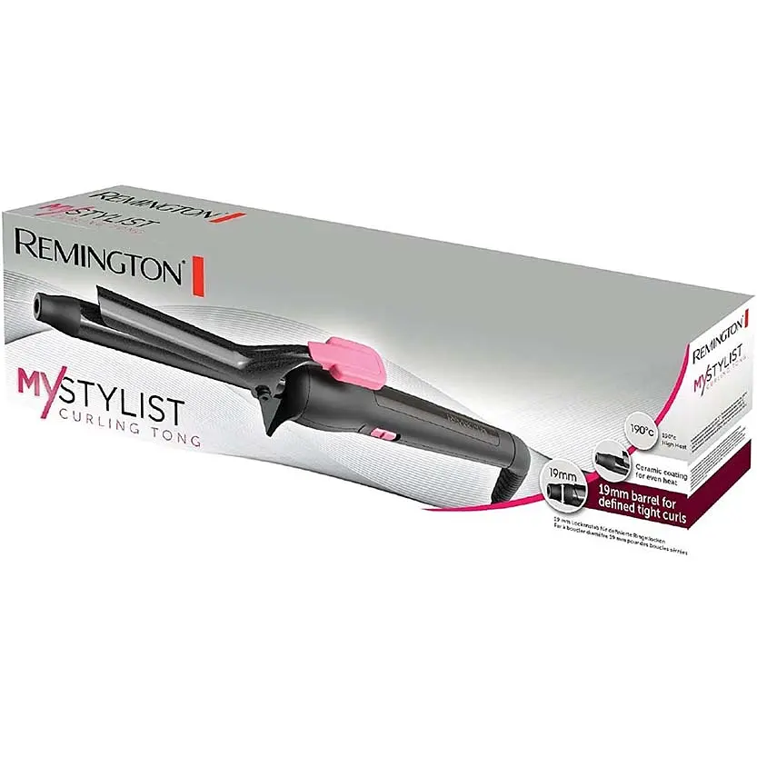 Плойка Remington CI1A119 My Stylist чорно-рожева (45616560100) - фото 5