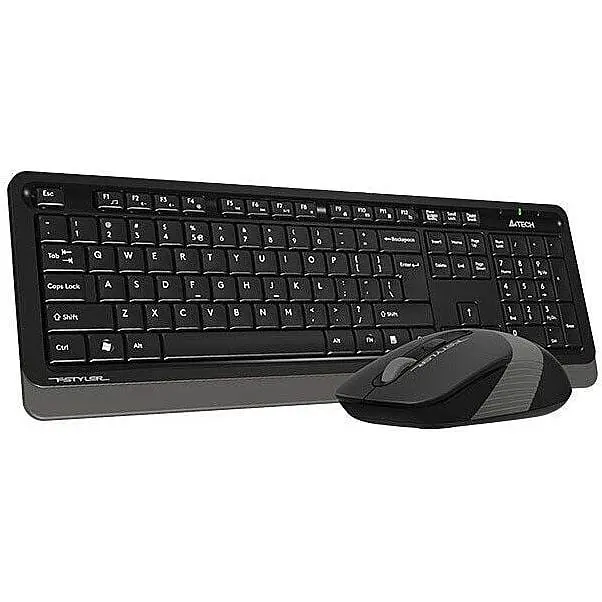 Комплект беспроводной (клавиатура+мышь) A4Tech FG1010S Black/Grey - фото 4