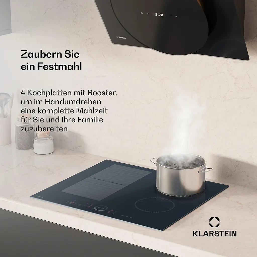 Варочная поверхность гибридная Klarstein Delicatessa 60 (10046554) - фото 2