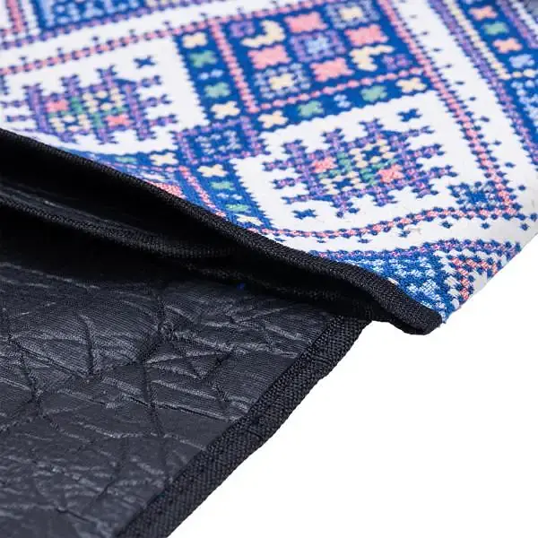 Коврик для пикника Lugi жаккардовый 145х200 см синий LU012BL - фото 5