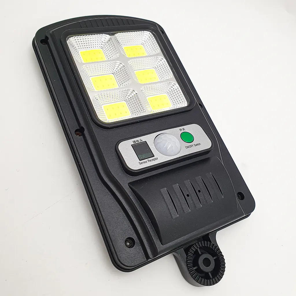 Ліхтар вуличний акумуляторний світильник 1000mA на сонячній батареї LED Solar Street Light BL BK-818-6 COB - фото 8