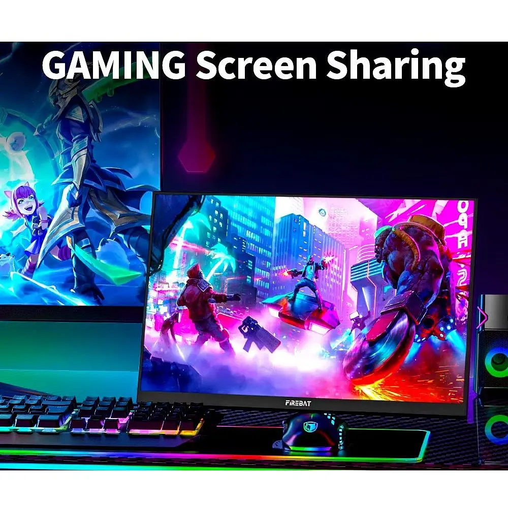 Портативний монітор Firebat FB16 Black [111058] - фото 4