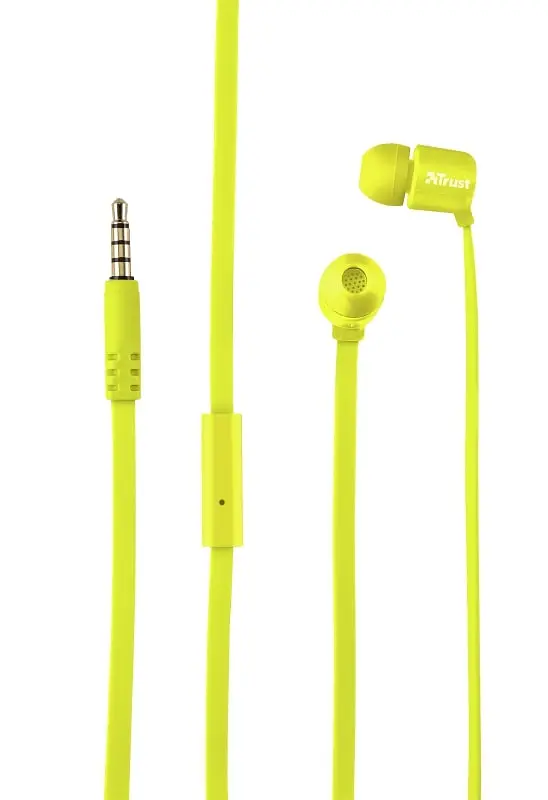 Наушники Trust Duga Mic Neon Yellow (22744_Trust) - фото 2