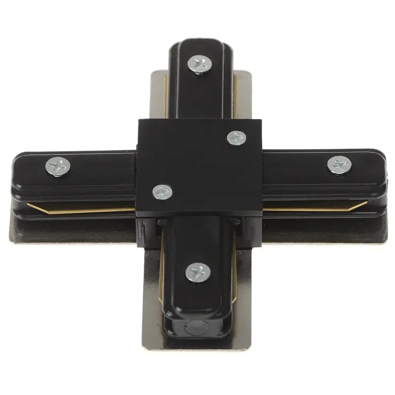 Соединитель Brille для шинопровода перекрестный HD-17X BK - фото 2