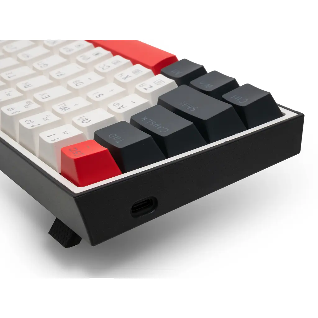 Клавіатура Thunderobot K63 RGB Red Switch USB UA White (6932066313449) - фото 8