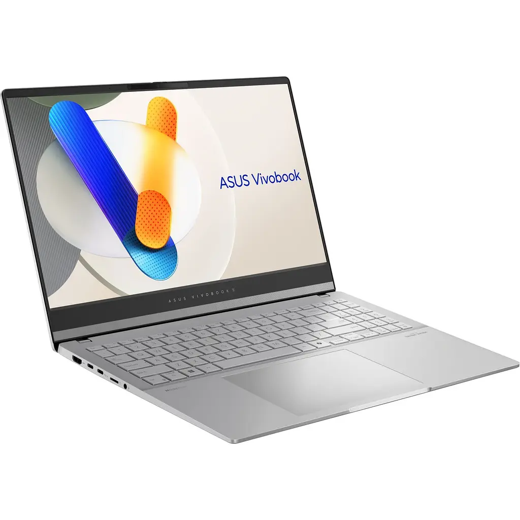 Ноутбук ASUS Vivobook S 15 M5506UA-MA055 15.6' 3K OLED, AMD R7-8845HS, 32GB, F1TB, UMA, noOS, Сріблястий (90NB1473-M002E0) - фото 3