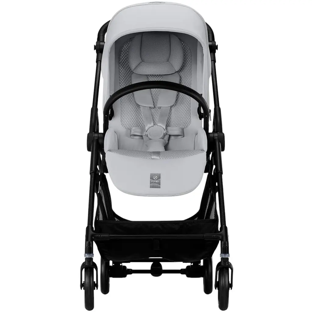 Коляска Cybex Melio Carbon Fog Grey з бампером (525000043) - фото 2