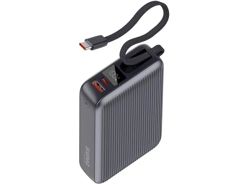 Зовнішній акумулятор (Power Bank) Sigma mobile X-power SI20A5QLX 20000mAh 45W Grey - фото 2