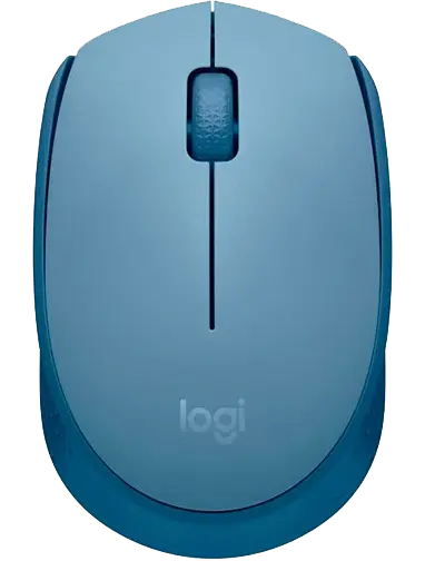 Миша Logitech M171 Wireless Mouse Синьо-сірий (6857589)
