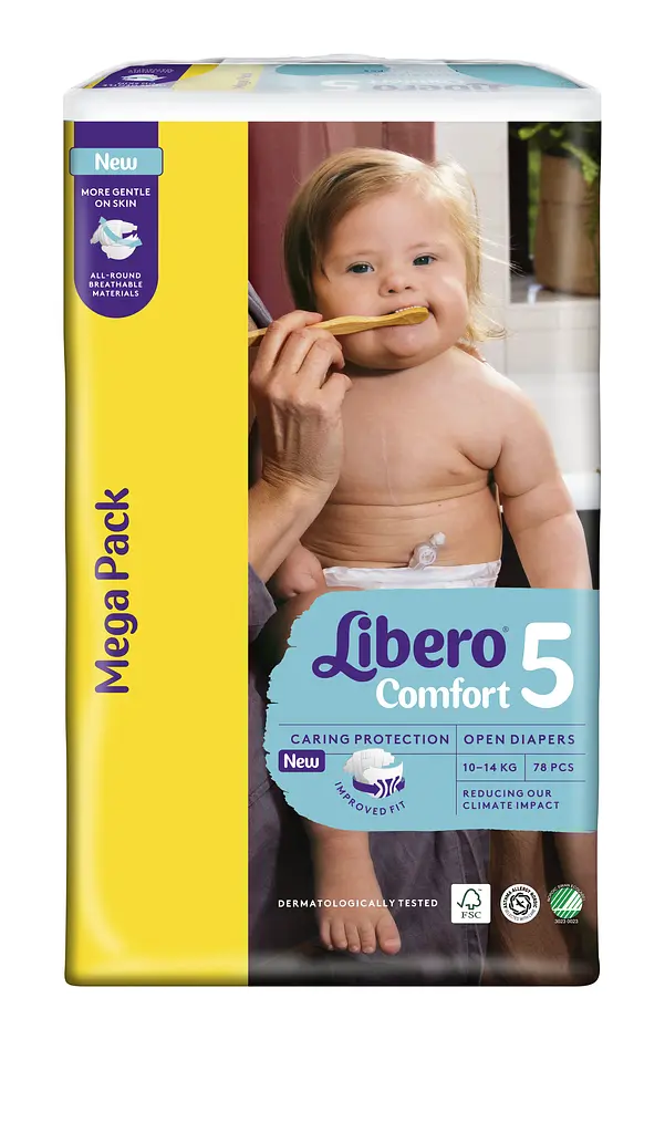 Подгузники Libero Comfort 5 (10-14 кг), 78 шт. - фото 2