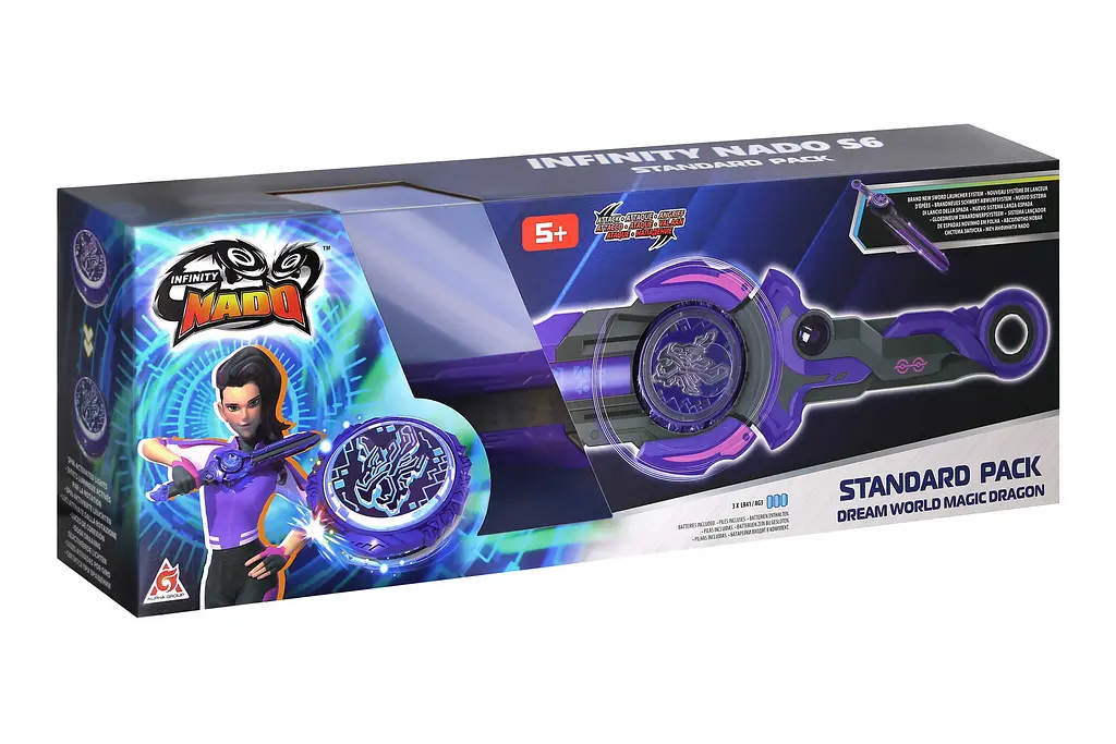 Infinity Nado Дзиґа VI серія Standard Pack Dream World Magic Dragon Чарівний Дракон світу мрій - фото 2