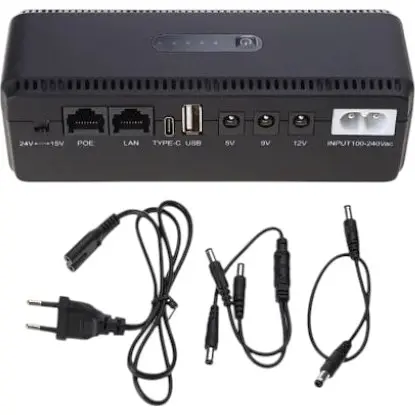 ИБП для роутеров Yepo Smart DC-UPS 10400mAh DC-5V/9V/12V (UA-112485) - фото 2
