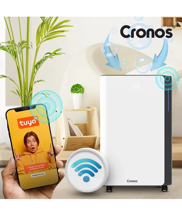Осушитель воздуха Cronos 20L OL20-BD068B Wi-Fi - фото 3