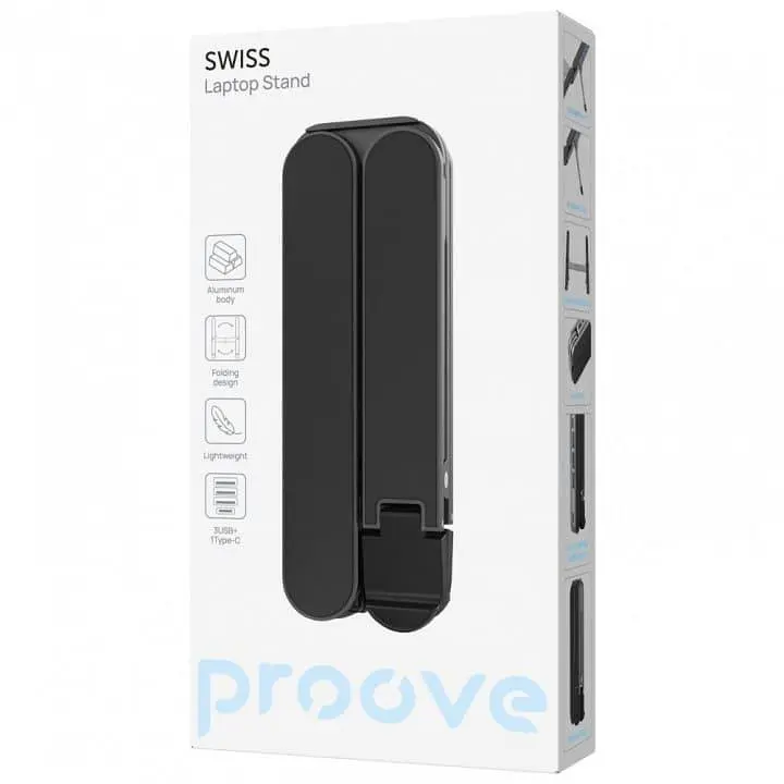 Підставка для ноутбука Proove Swiss silver (LSSW00322004) - фото 4