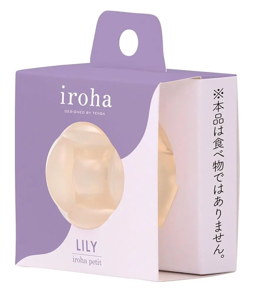 Стимулятор для клитора Iroha Tenga Petit Lily прозрачный - фото 7