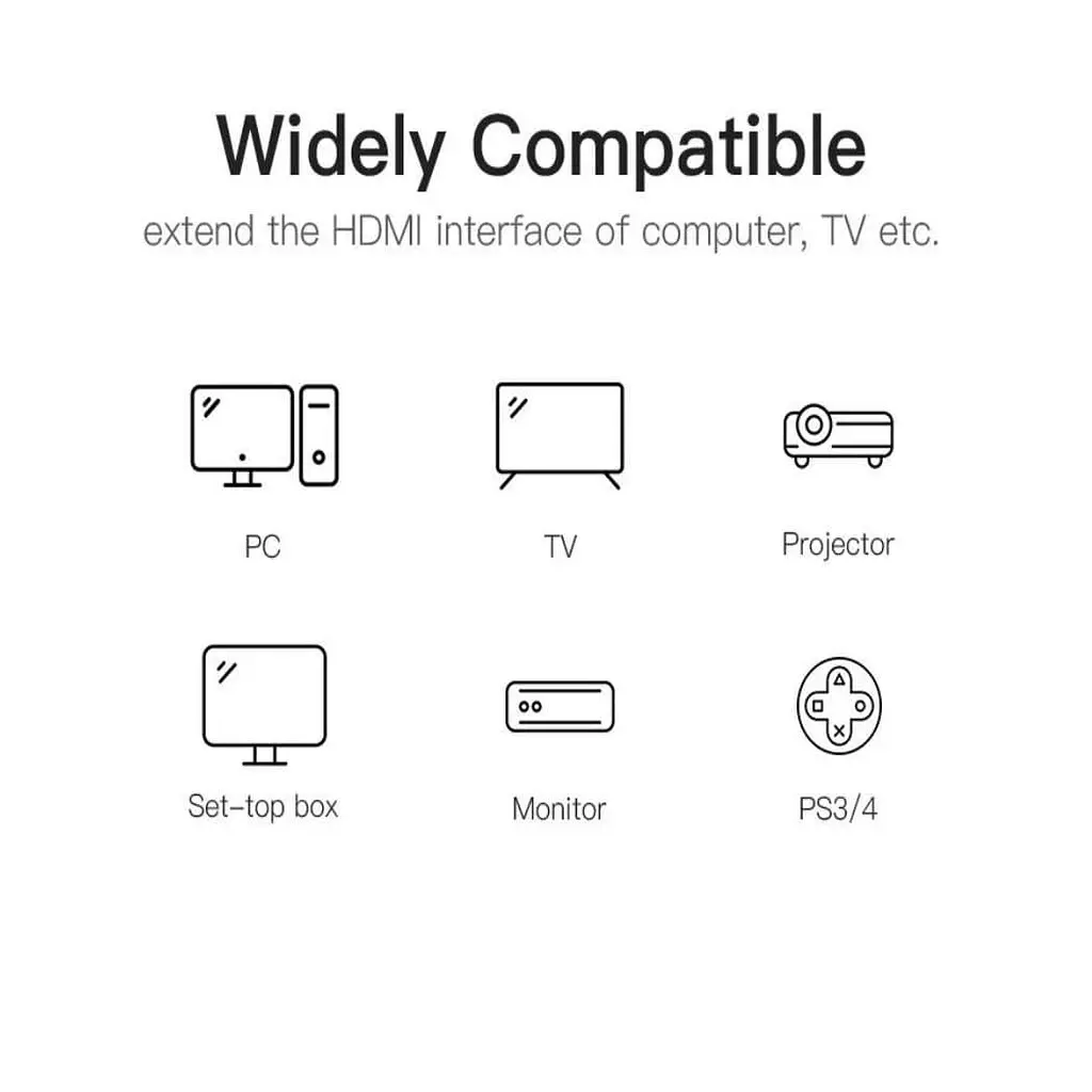Кабель Vention HDMI-HDMI V 2.0 1 м (VAA-B06-B100) - фото 12