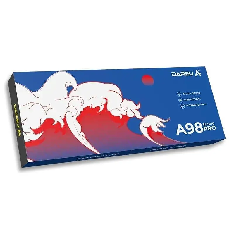 Клавіатура DAREU A98 Pro Red White (KB-A98P-RD) - фото 5