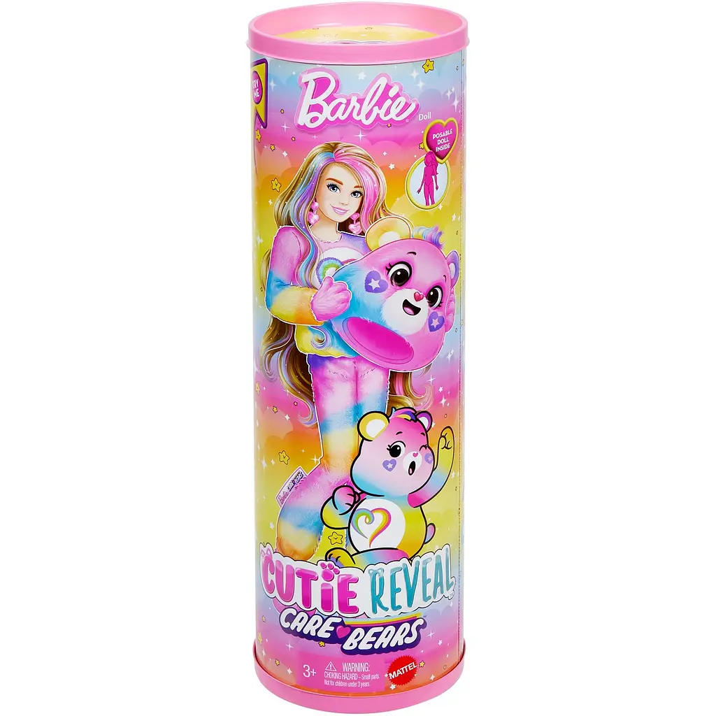Лялька Barbie Cutie Reveal Care Bears: нова хвиля - ведмедик Єдність (JFV60) - фото 7