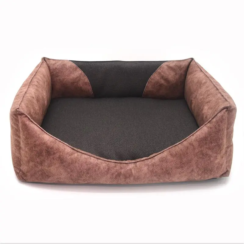 Лежак для котів та собак Zoo-hunt Фокс прямокутний коричневий №6 80х120х26 см - фото 3