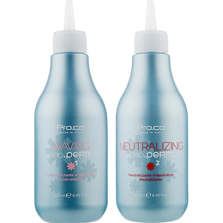 Комплекс Pro.Co Hair Curling System для завивки волосся (засіб для завивки 250 мл та нейтралізатор після 250 мл) - фото 2