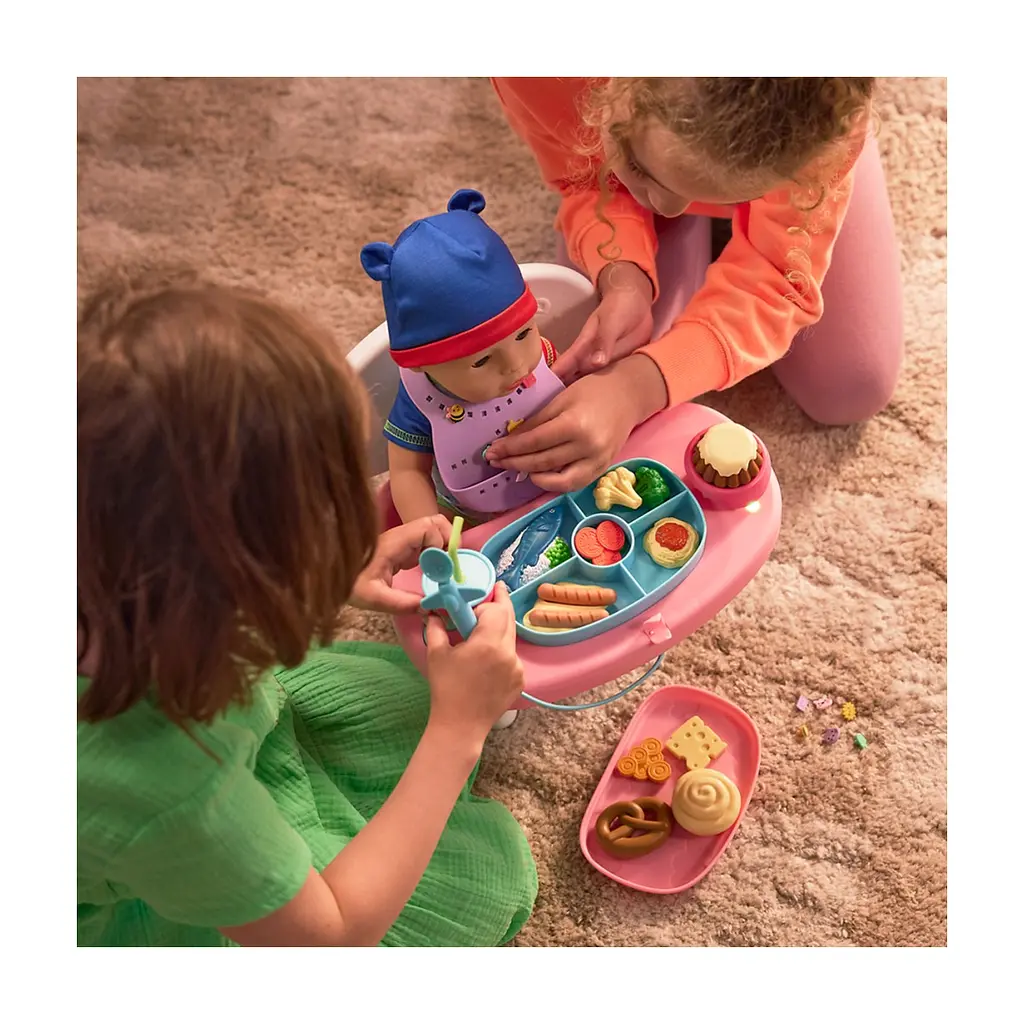Игровой набор Baby Born Столик для кормления куклы Baby Born S2 Время обеда (840634) - фото 10