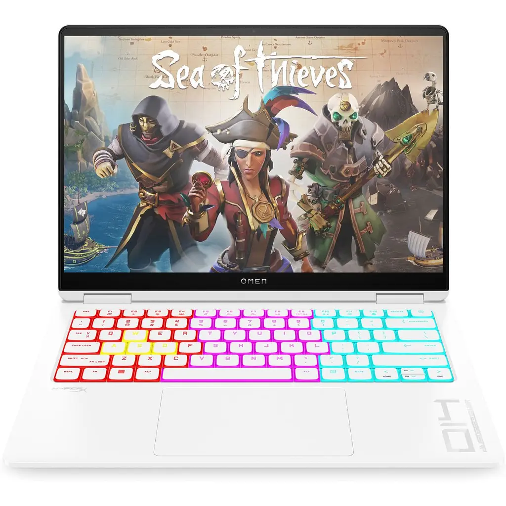 Ноутбук HP OMEN Gaming 14-fb0022ua 14"2.8K OLED,400n/U7-155H(4.8)/16Gb/SSD1Tb/RTX 4050,6GB/DOS/Белый (A49ZSEA) - фото 5