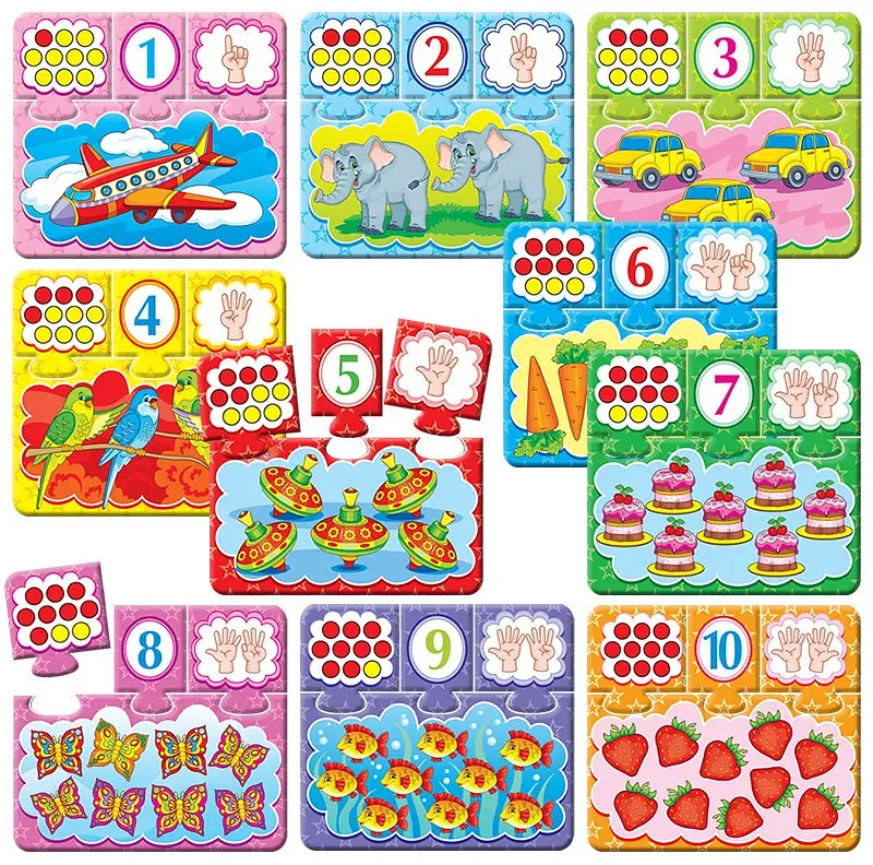 Дитяча настільна гра-квест "Цифри" 84405, 10 ігор в 1 - фото 4