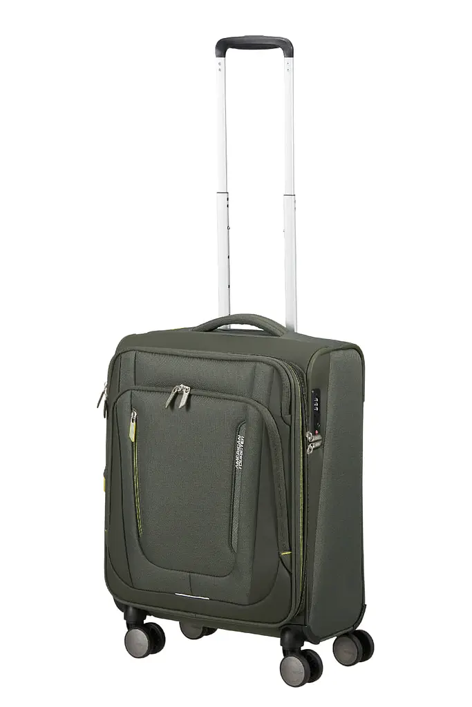 Валіза 55 См American Tourister WANDERLITE DARK KHAKI 55x40x23(25) MJ6*04004 - фото 6