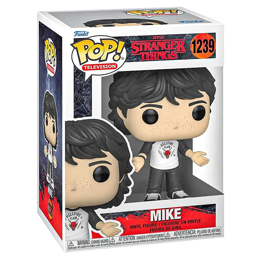 Фігурка Funko Pop Дуже Дивні справи Майк Stranger Things Mike 10 см FP ST M 1239 - фото 3