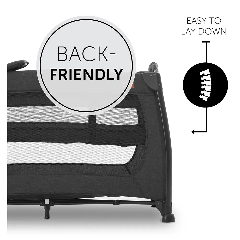 Детский манеж Hauck Play N Relax Melange Black - фото 6