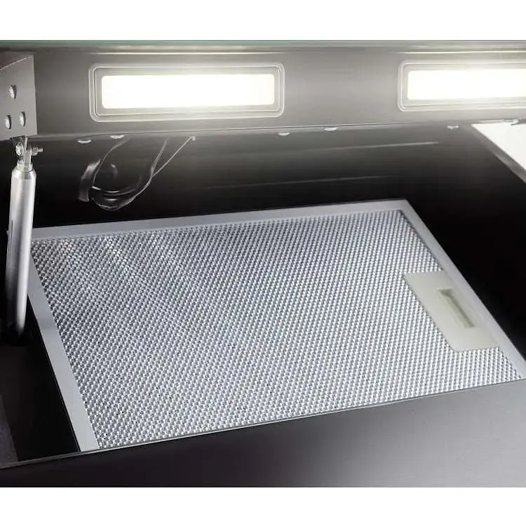 Вытяжка наклонная Ventolux Space 60 BK (1200) TRC AO - фото 3
