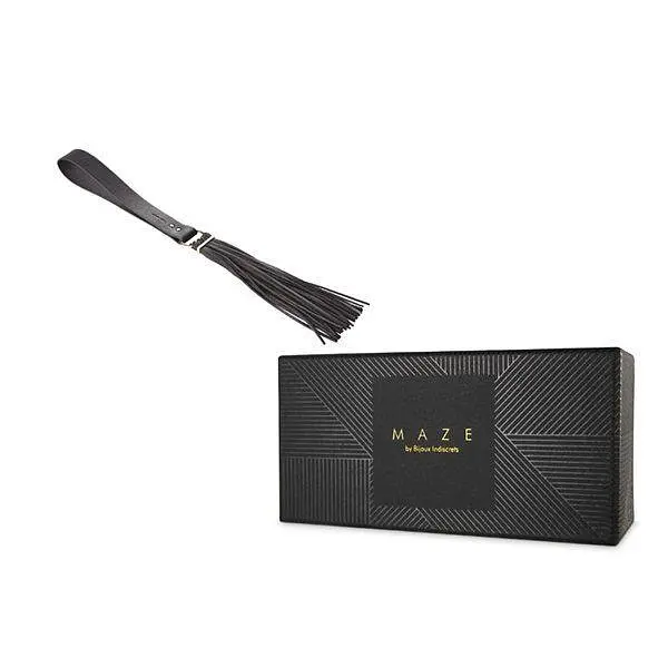 Флогер Bijoux Indiscrets MAZE - Tassel Flogger Black - фото 2